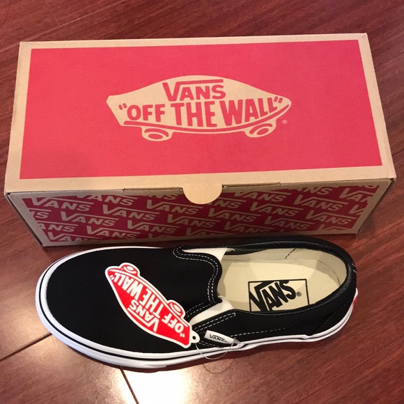 Vans Shoes - Nwt black vans slip ons
